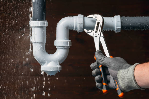 Professional Plumber technician working in Moro, IL